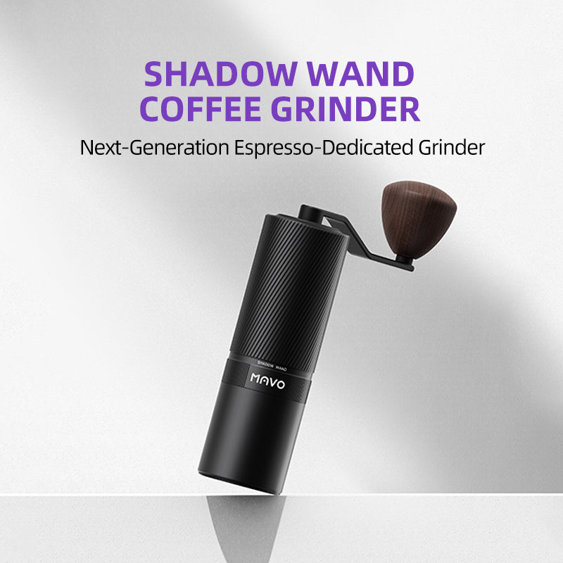MAVO COFFEE OFFICIAL SHADOW WAND COFFEE GRINDER MANUAL COFFEE GRINDER