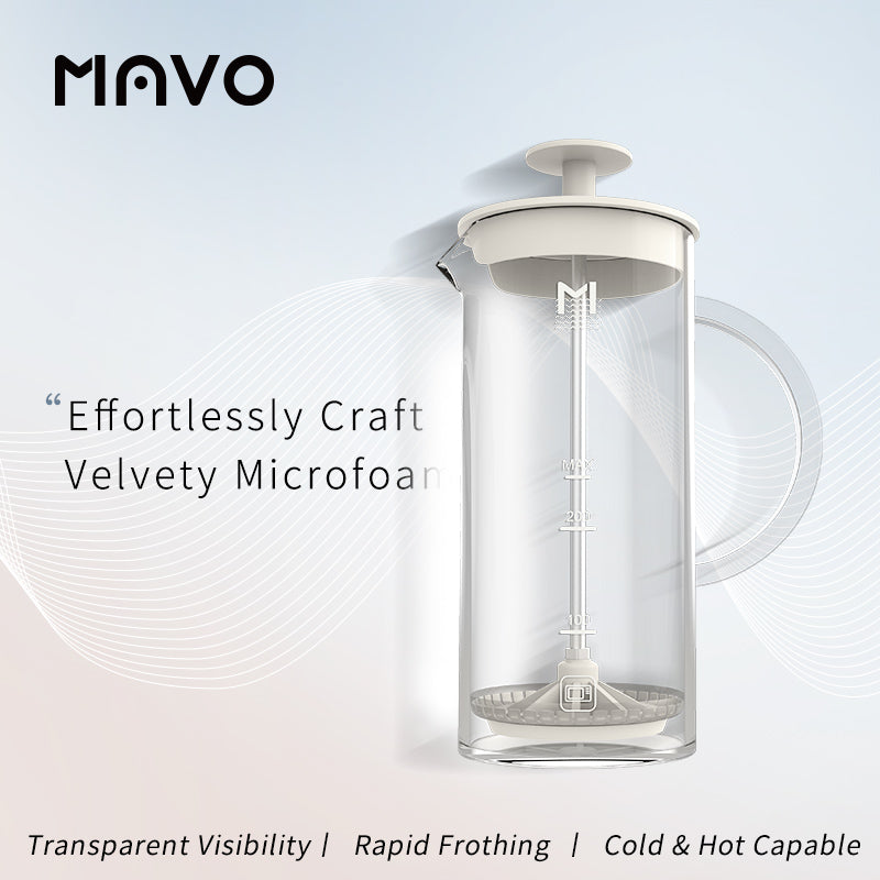MAVO COFFEE OFFICIAL SNOW MEET MILK FOAMER MILK FROTHING TOOLS