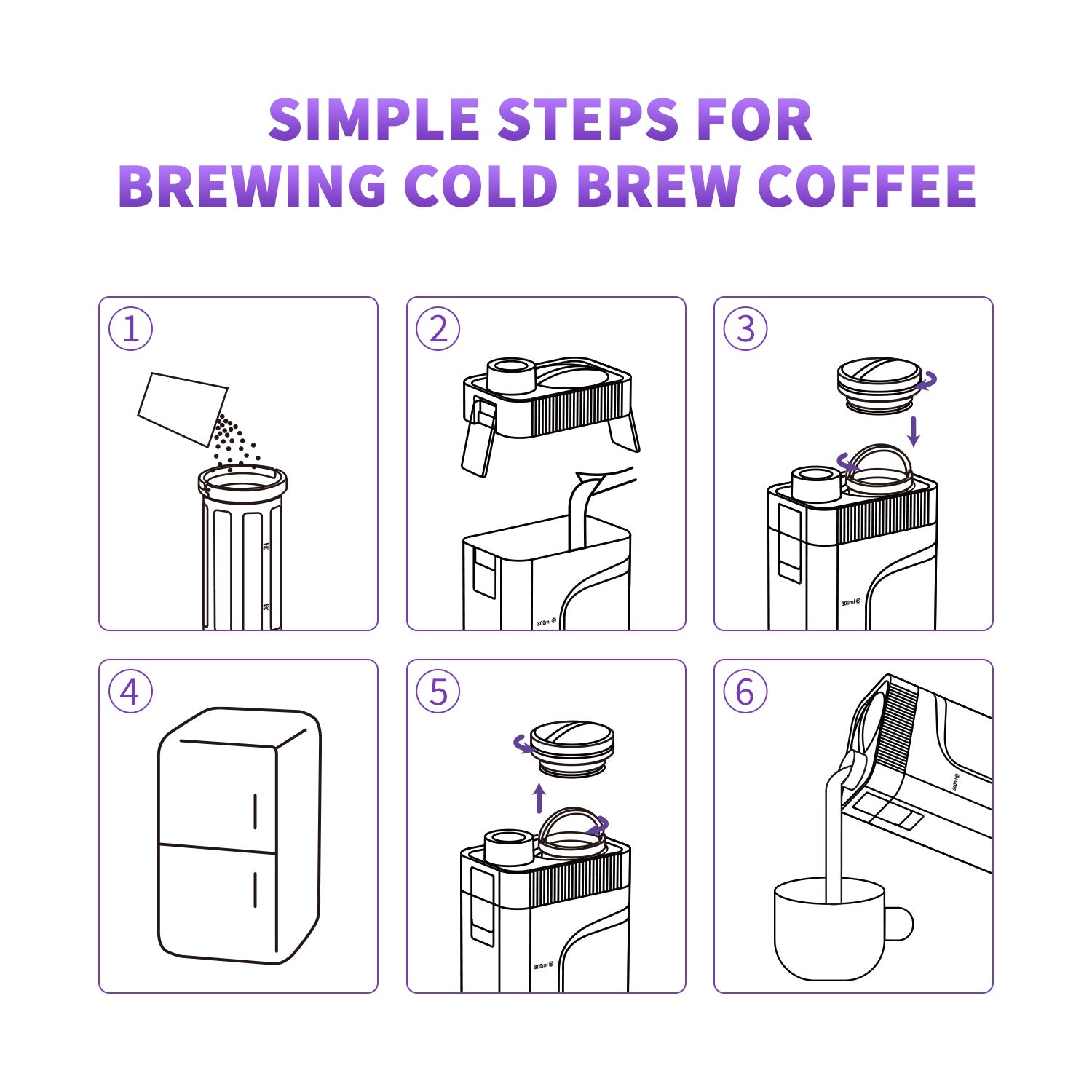 MAVO COFFEE OFFICIAL CRYSBRICK COLD BREWER COFFEE BREWING TOOLS