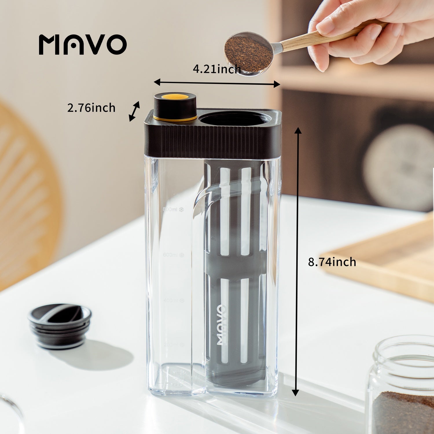 MAVO COFFEE OFFICIAL CRYSBRICK COLD BREWER COFFEE BREWING TOOLS