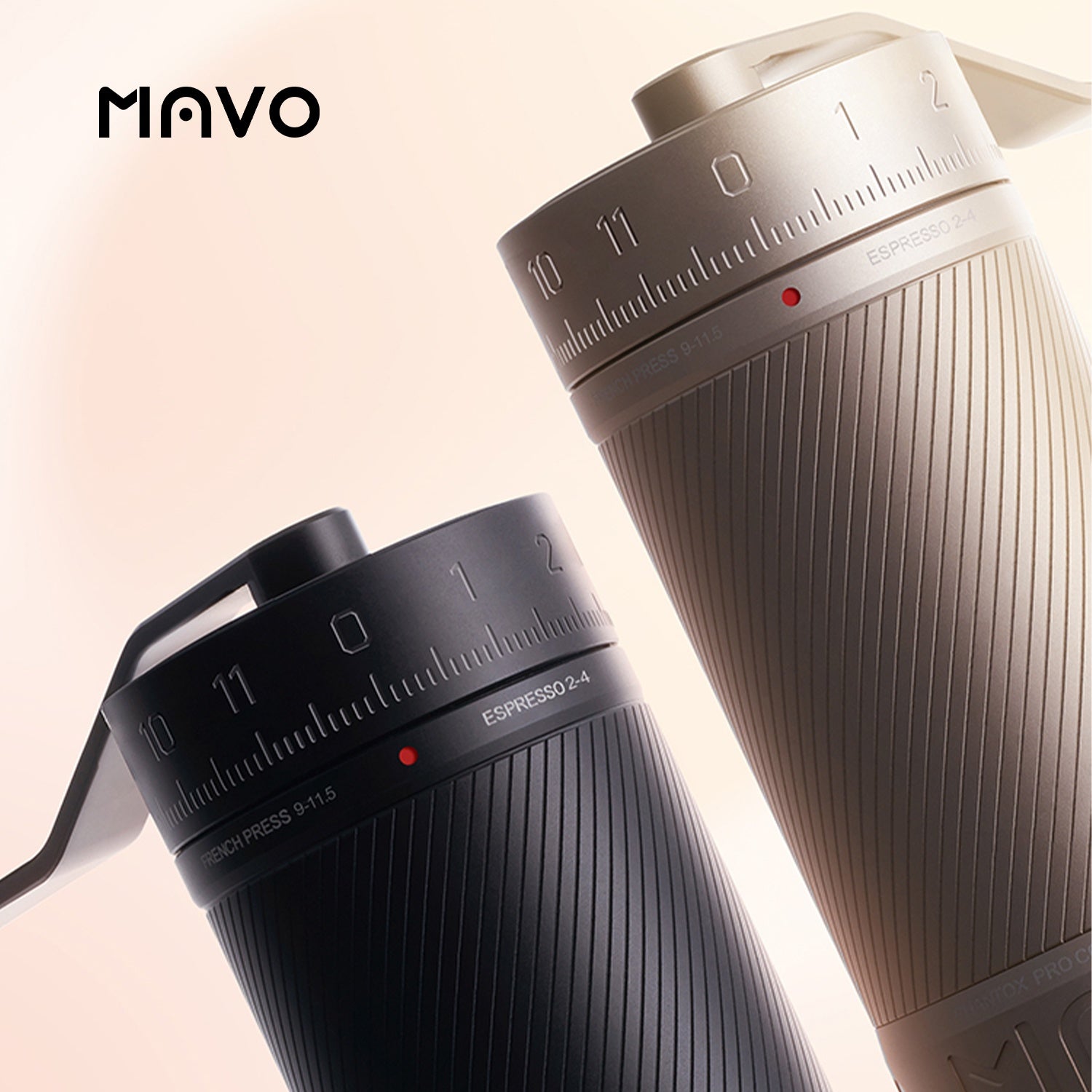 MAVO COFFEE OFFICIAL PHANTOX PRO COFFEE GRINDER SILVER MANUAL COFFEE GRINDER