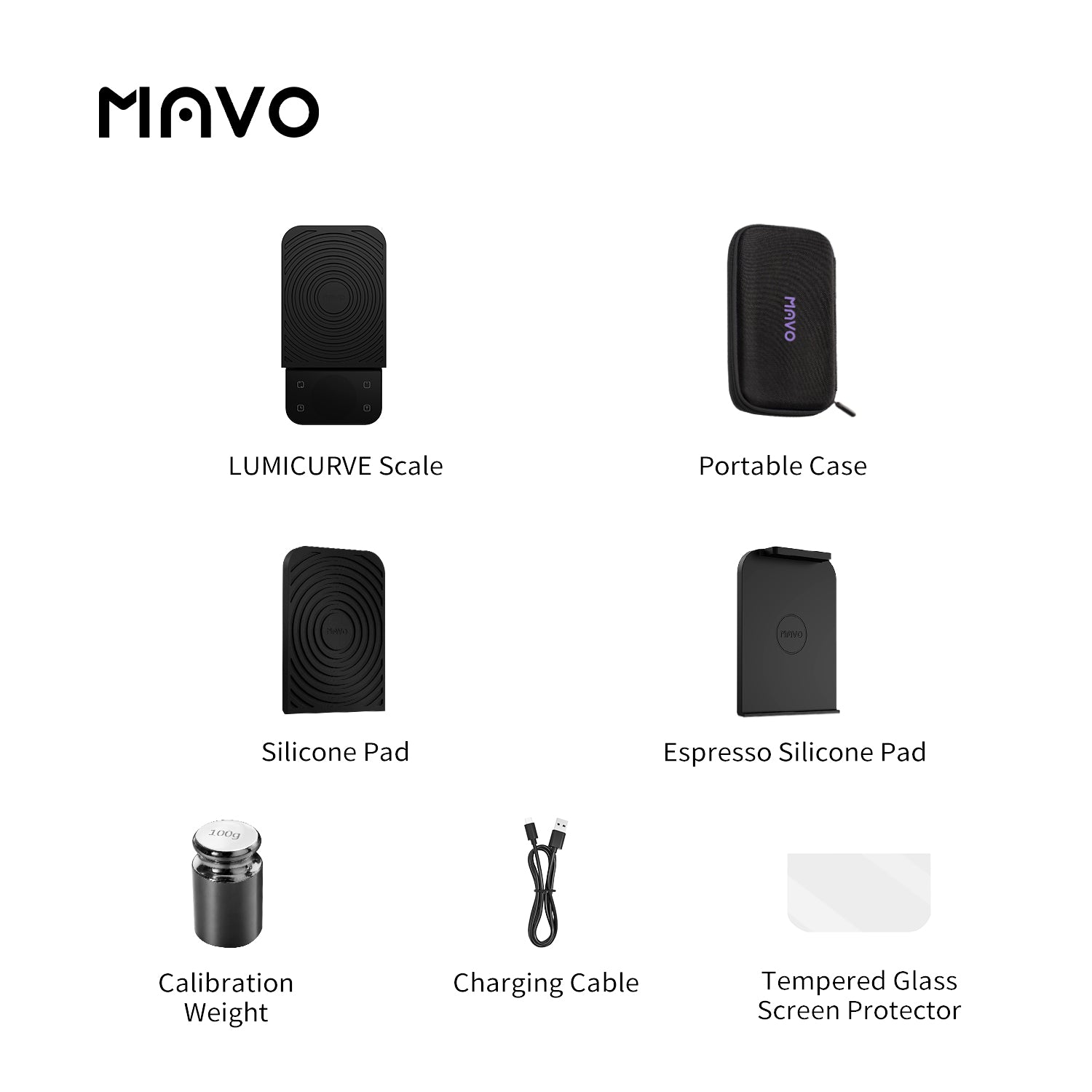 MAVO COFFEE OFFICIAL Lumicurve Coffee Scale – The All-in-One Precision Coffee Scale COFFEE BREWING TOOLS