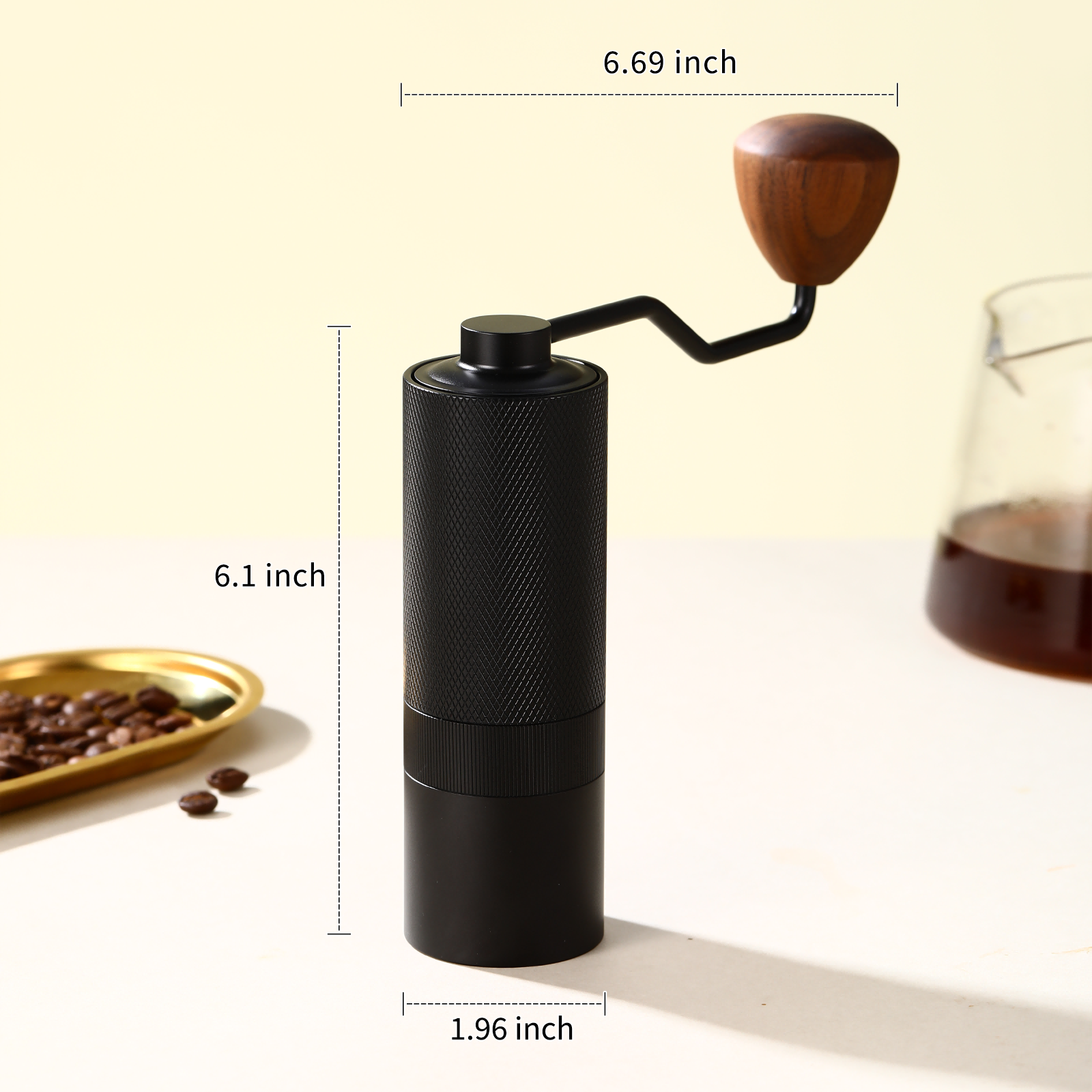 MAVO COFFEE OFFICIAL WIZARD COFFEE GRINDER 2.0 MANUAL COFFEE GRINDER